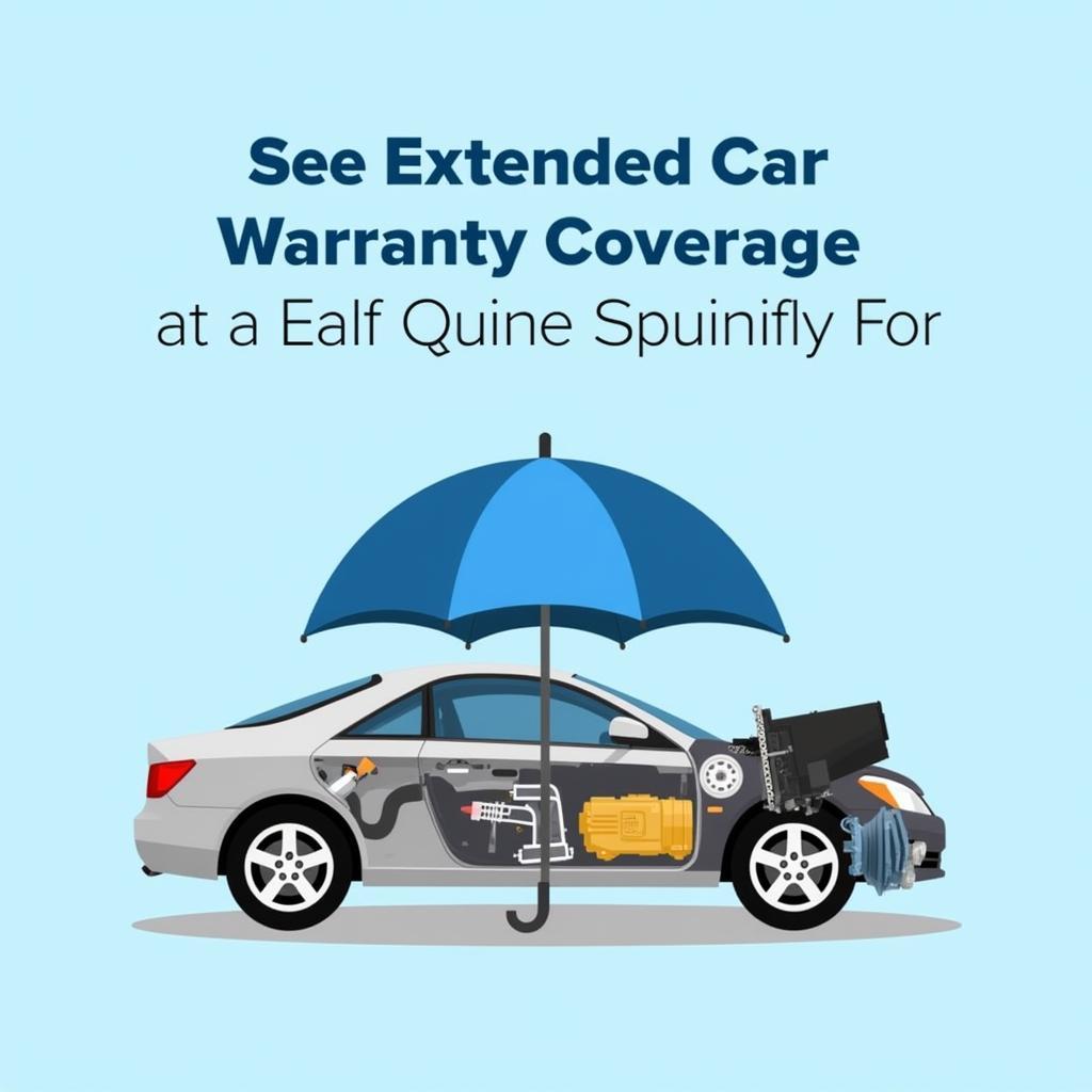 Car Warranty Coverage Illustration