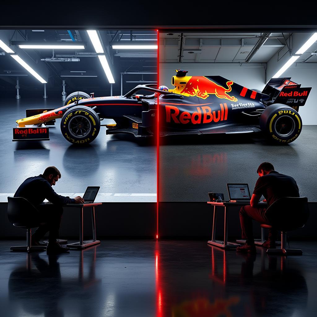 F1 Car and Regular Car Maintenance Comparison 