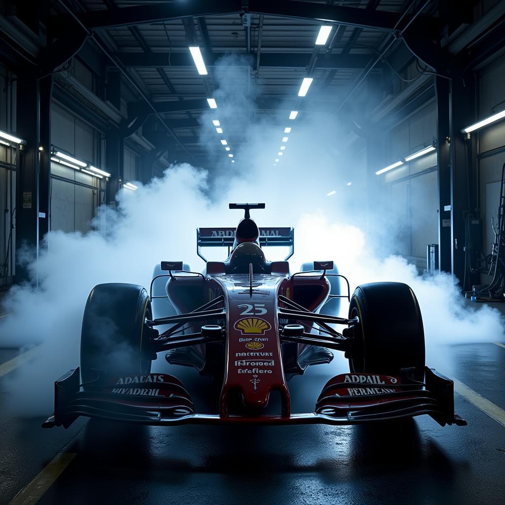 F1 Car Wind Tunnel Testing