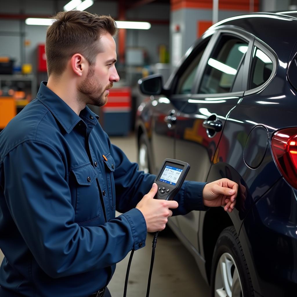 Diagnosing a Faulty Parking Sensor