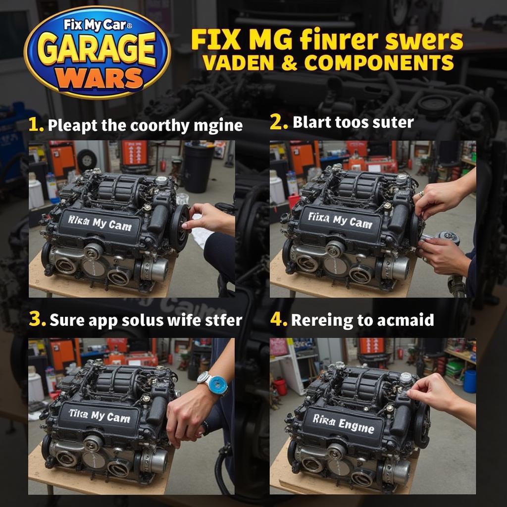 Fix My Car Garage Wars Engine Repair Guide