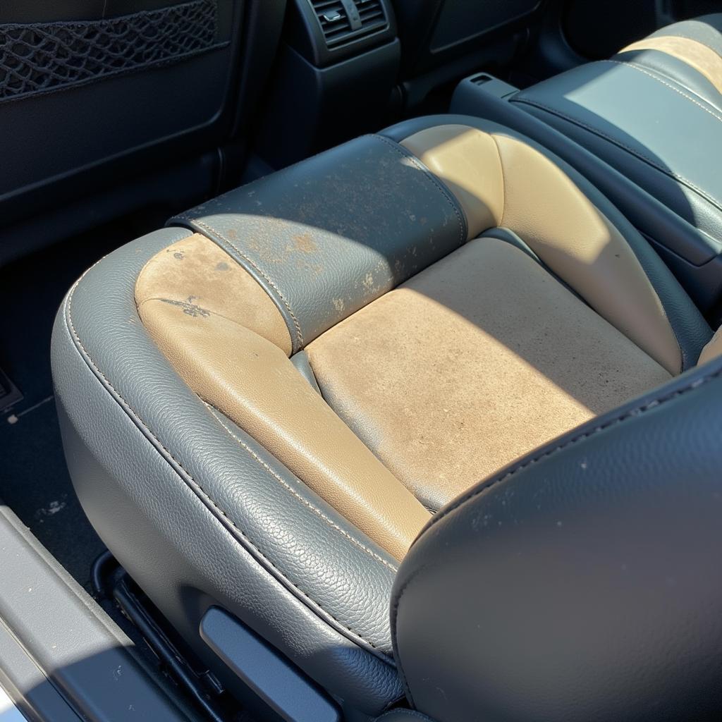 Fixing Faded Car Seats Due to Sun Damage