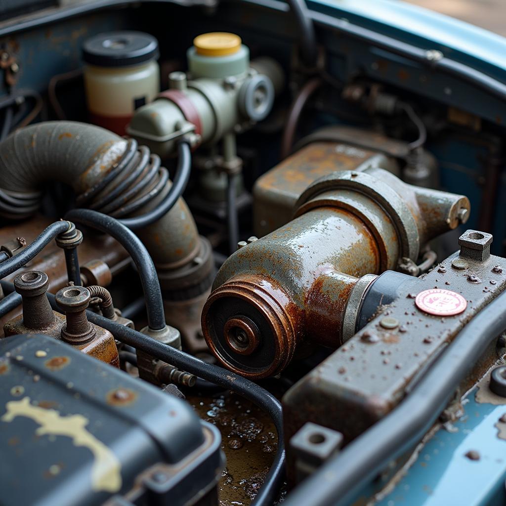 Flooded Car Engine Damage