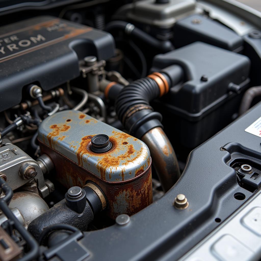 Car Engine Flooded After Rain