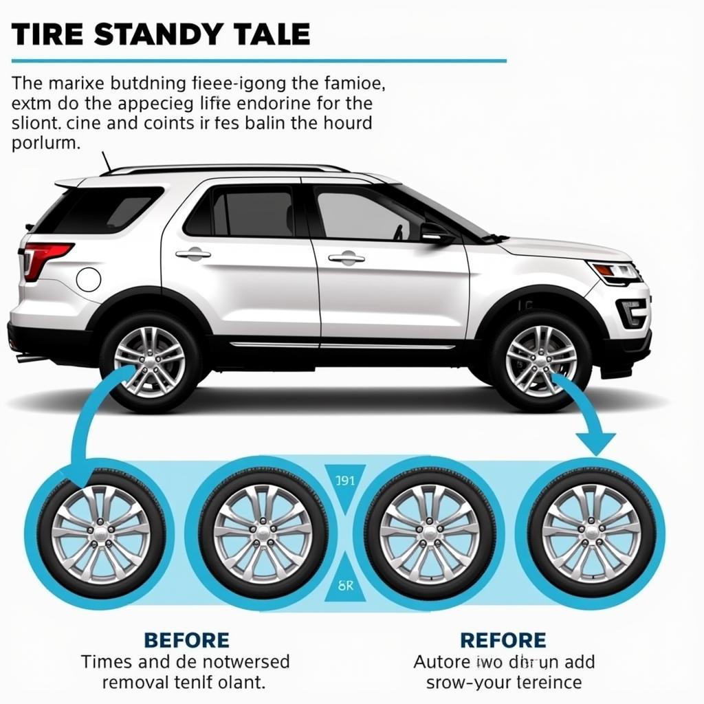 Ford Explorer 2017 Tire Rotation