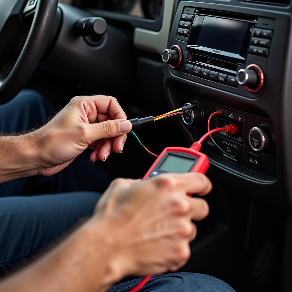 Troubleshooting a car stereo