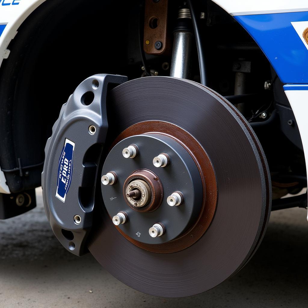  Ford Police Car Brake System