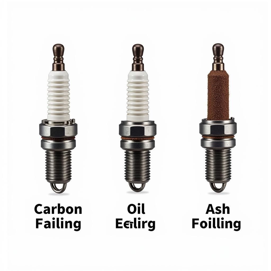 Spark Plug Fouling Examples