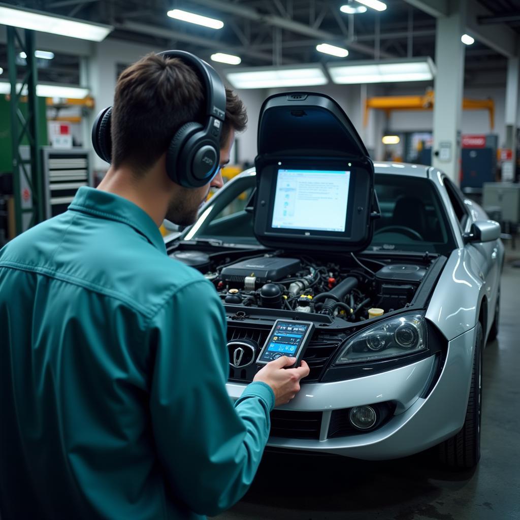 The future of car maintenance involves adapting to technological advancements like hybrid and electric vehicles and advanced diagnostic tools.