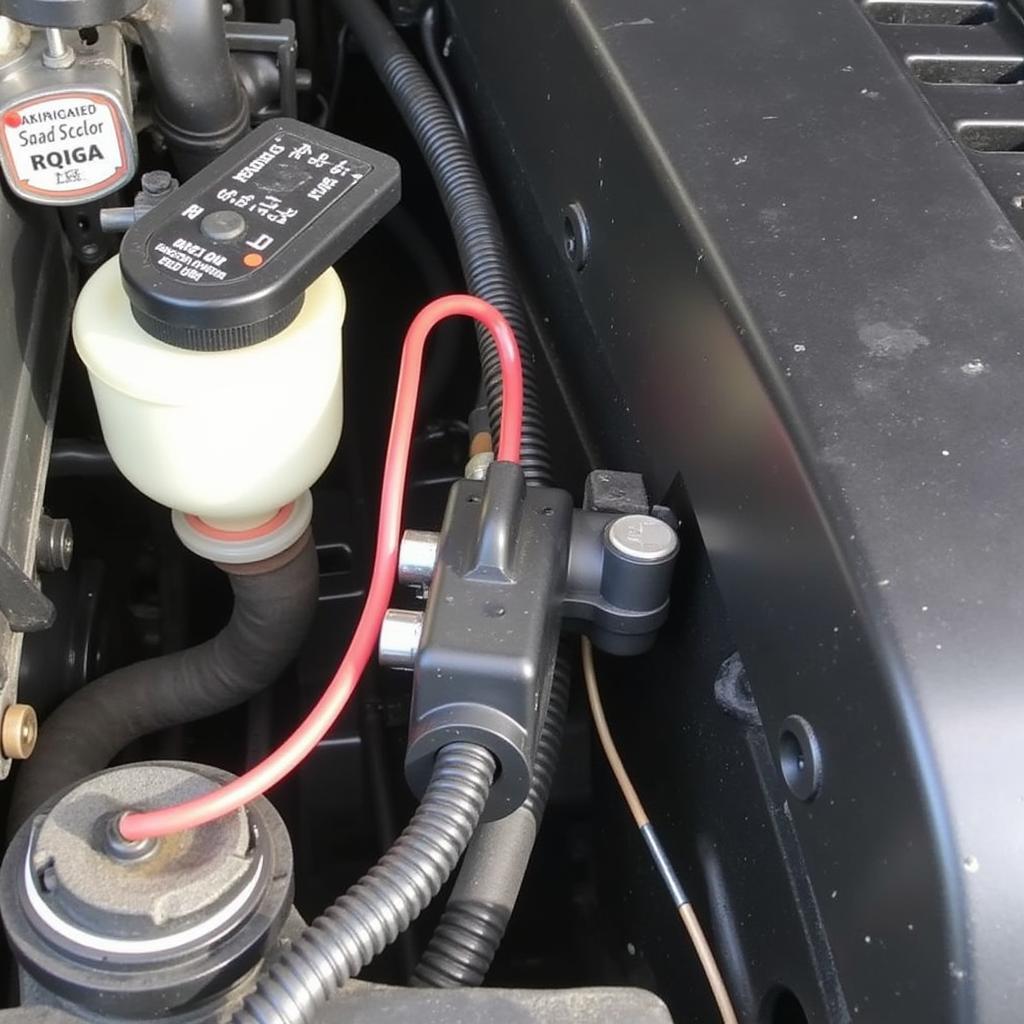 Ground Wire Location in Car Engine Bay