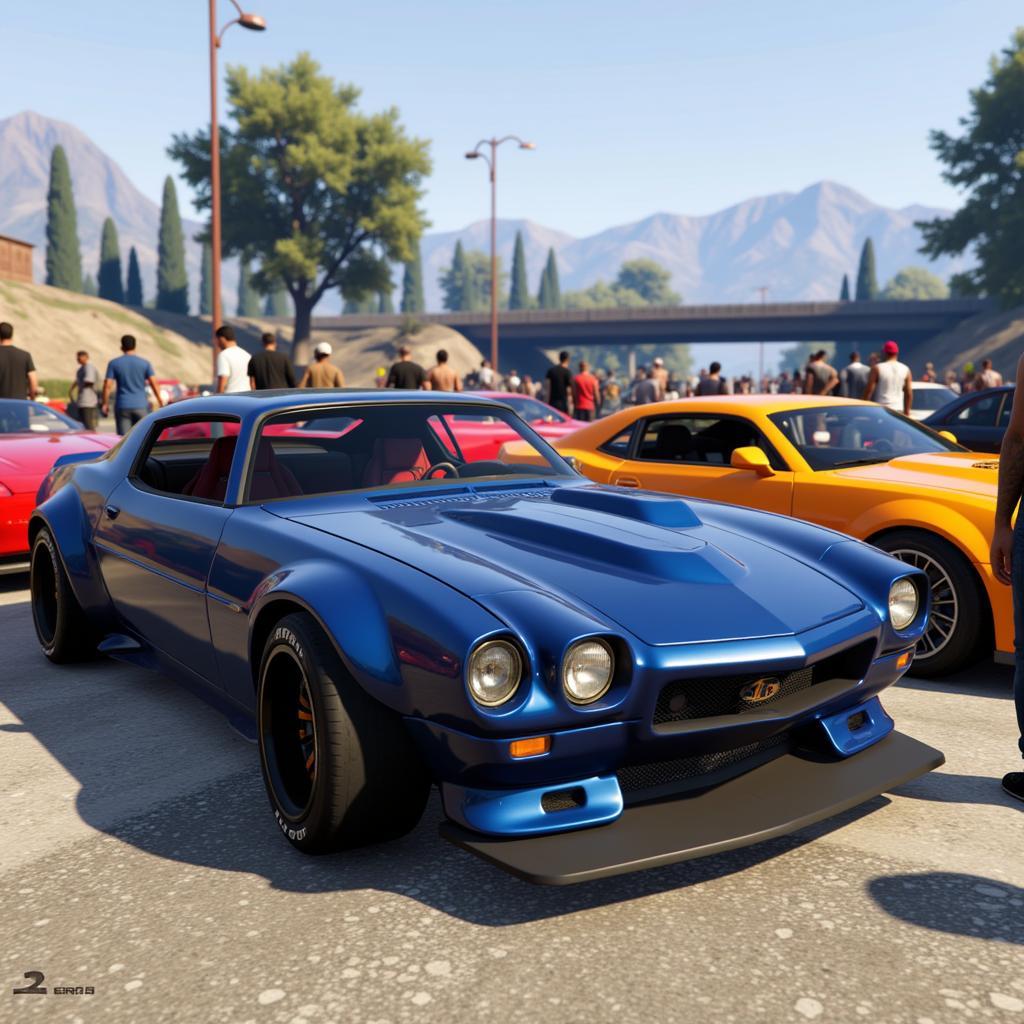 GTA 5 Online Car Meet