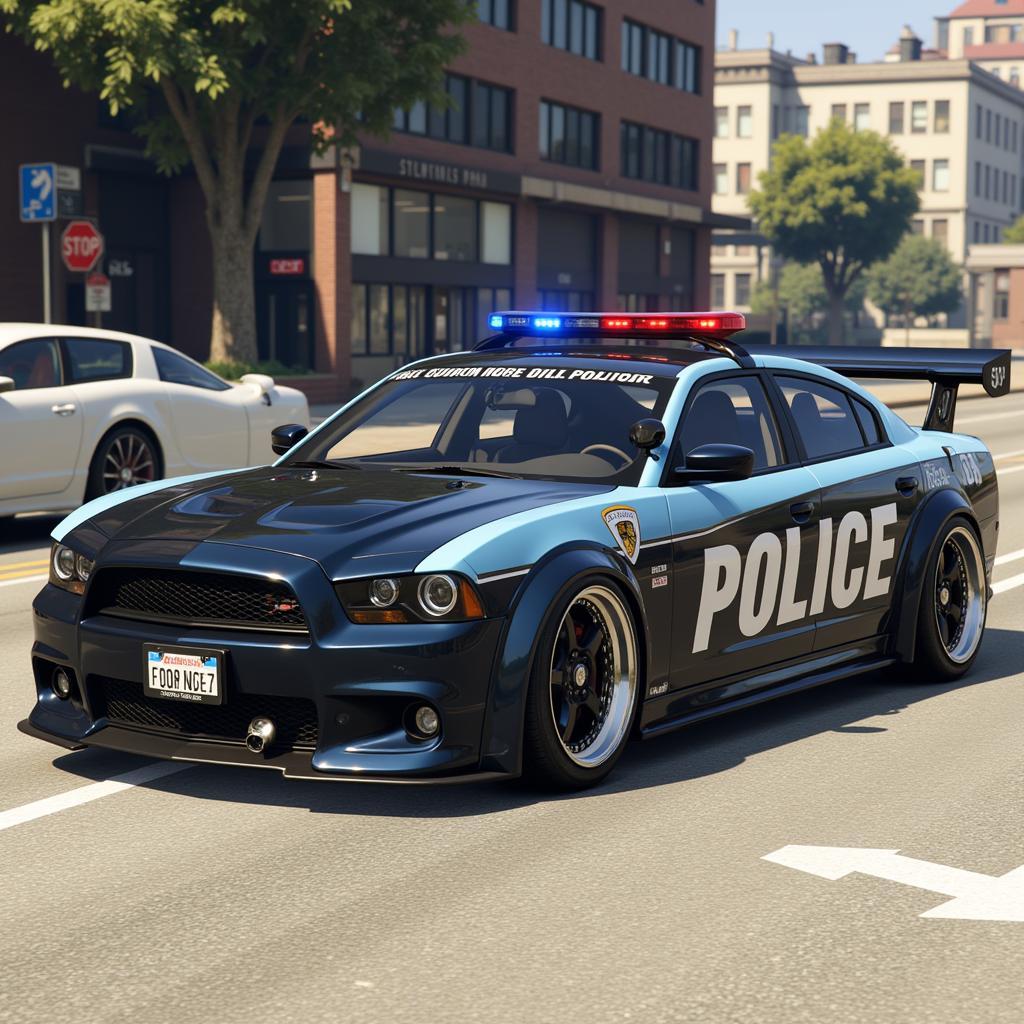 Upgraded Police Car in GTA 5