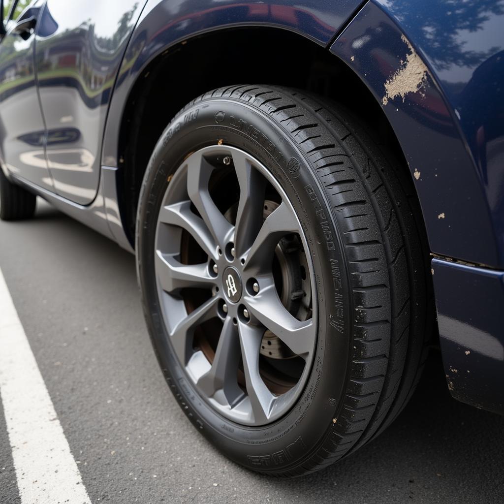 Tire Wear in HDB Car Parks