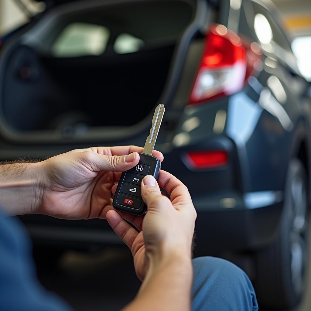 Honda car key locksmith in Montreal