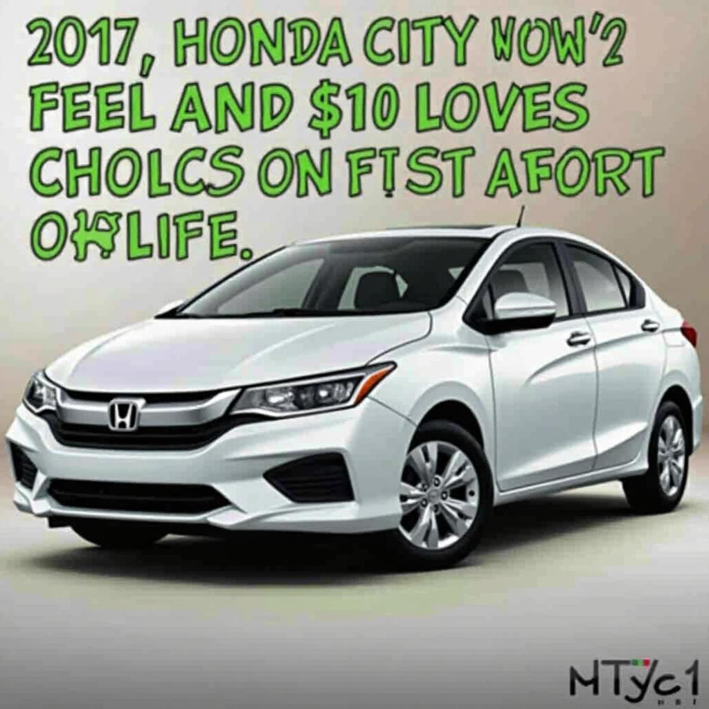 2017 Honda City, a popular low maintenance car in the Philippines