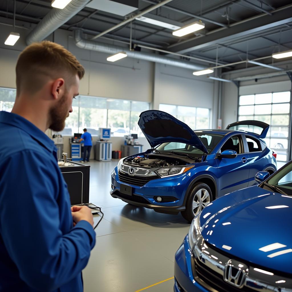 Honda dealership in Montreal