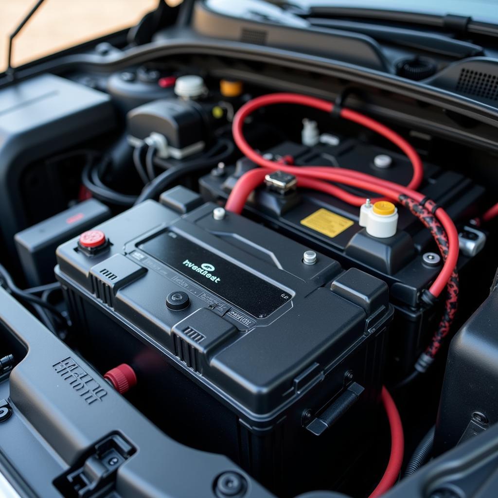 Hybrid car battery