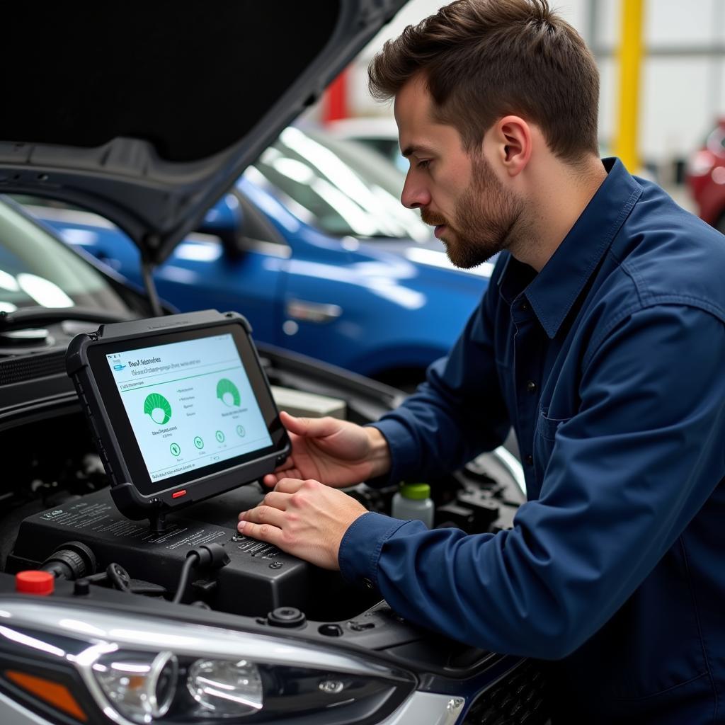 Hybrid Car Battery Check