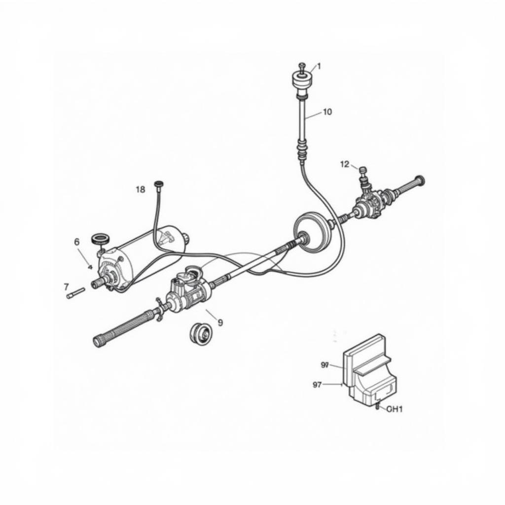 Hyundai Eon Power Steering System Diagram