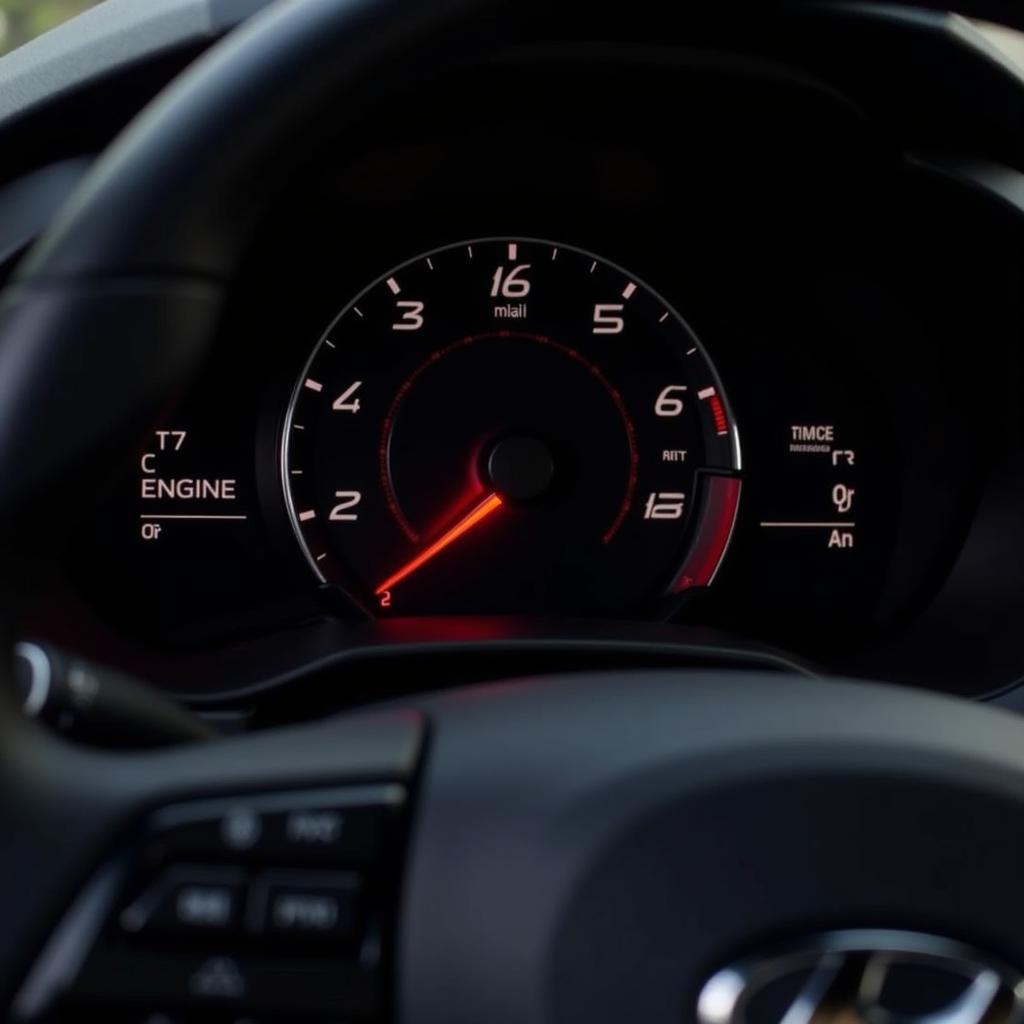 Hyundai Veloster Dashboard