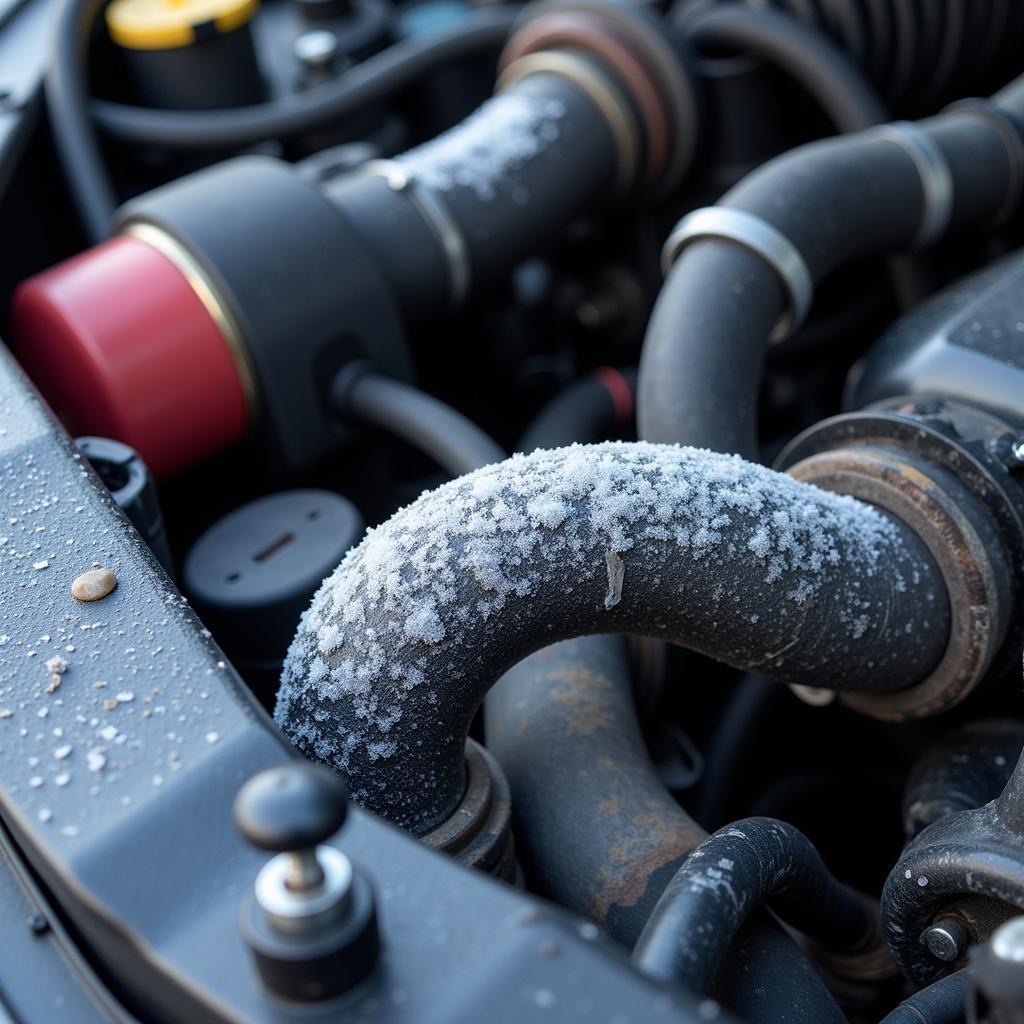 Ice on Car AC Lines