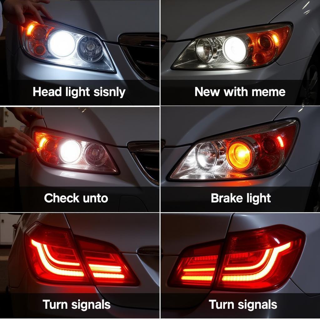 Inspecting Car Lights: Headlights, Taillights, Brake Lights, Turn Signals