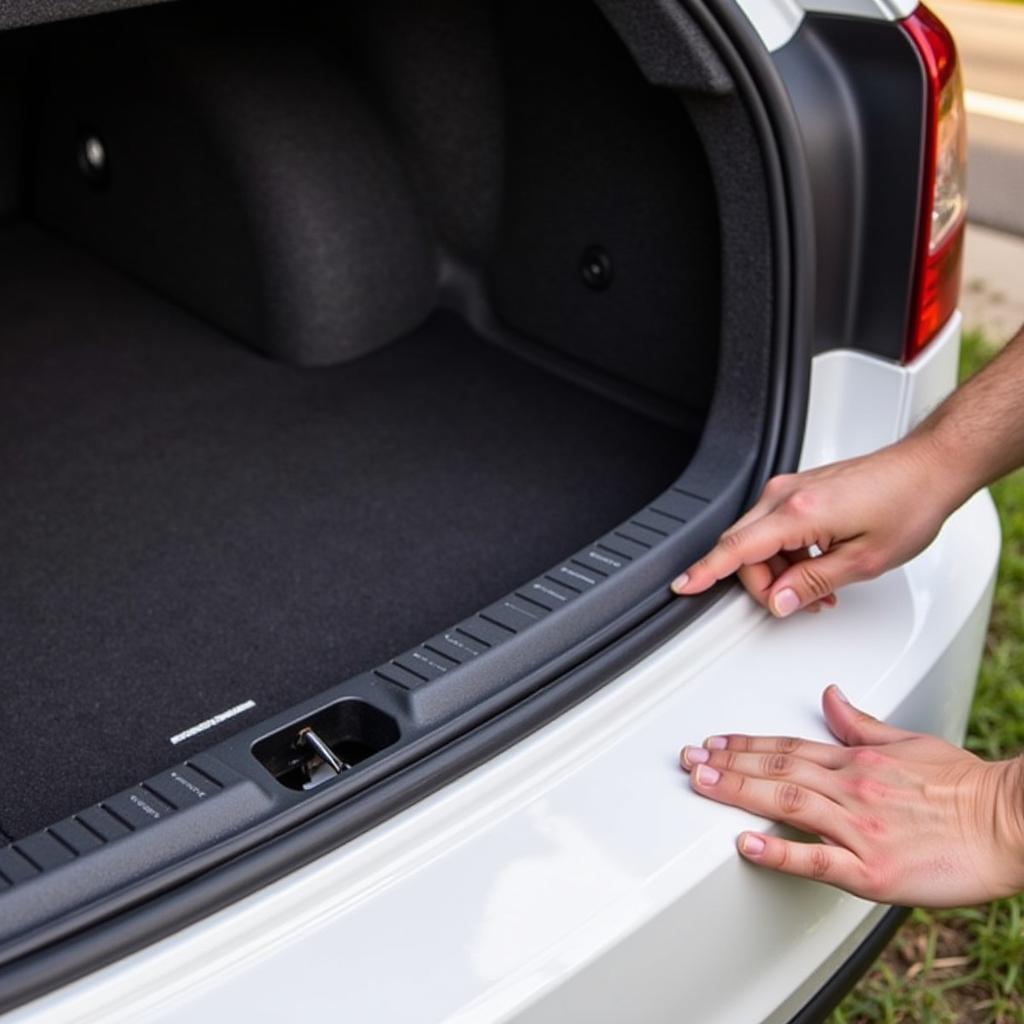 Inspecting Trunk Seal