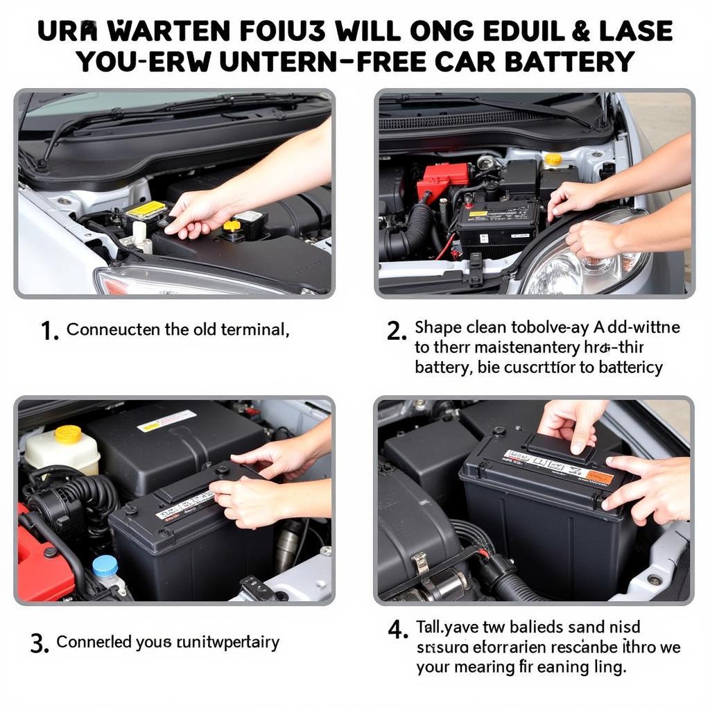 Installing a Maintenance-Free Car Battery