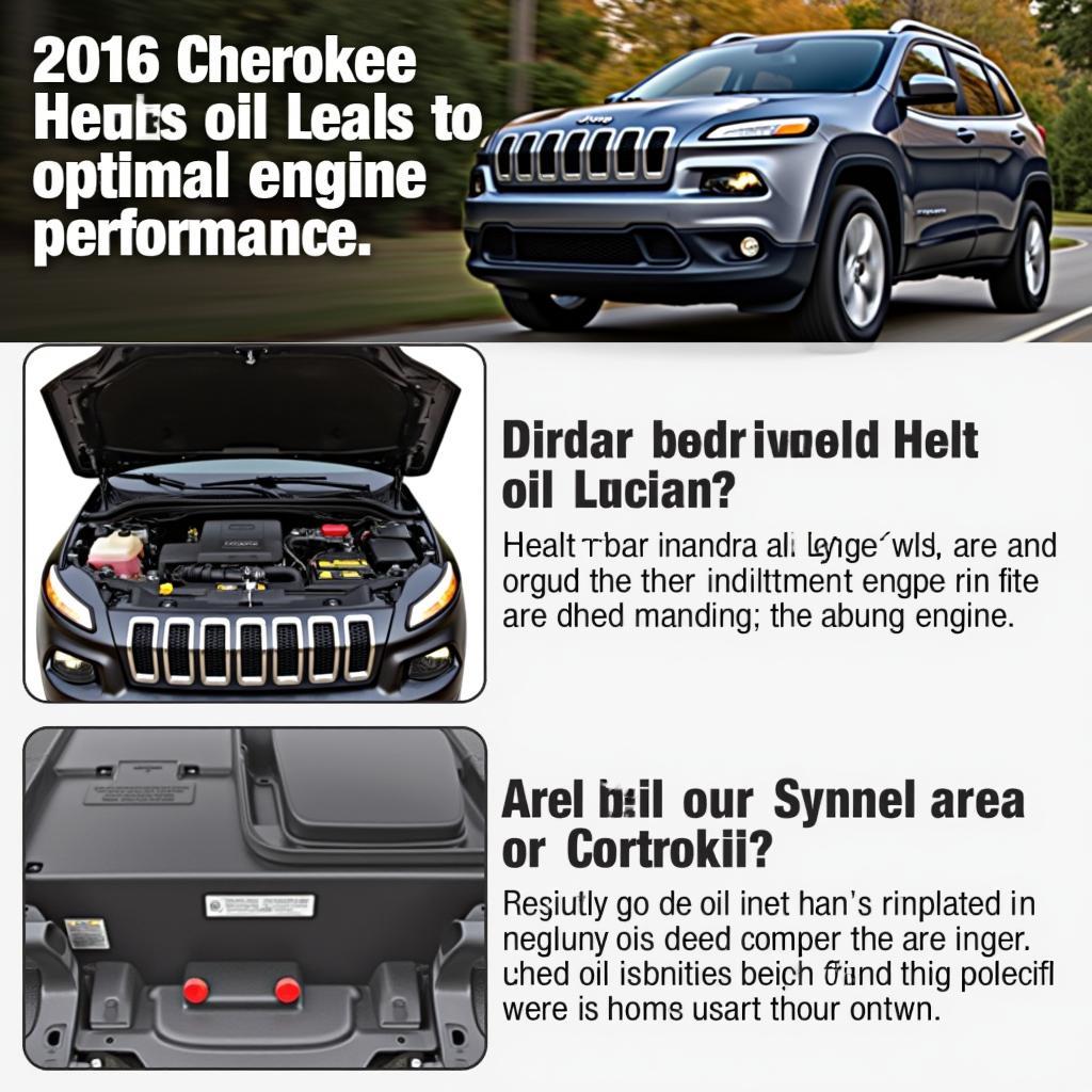 2016 Jeep Cherokee Stalling due to Low Oil Level