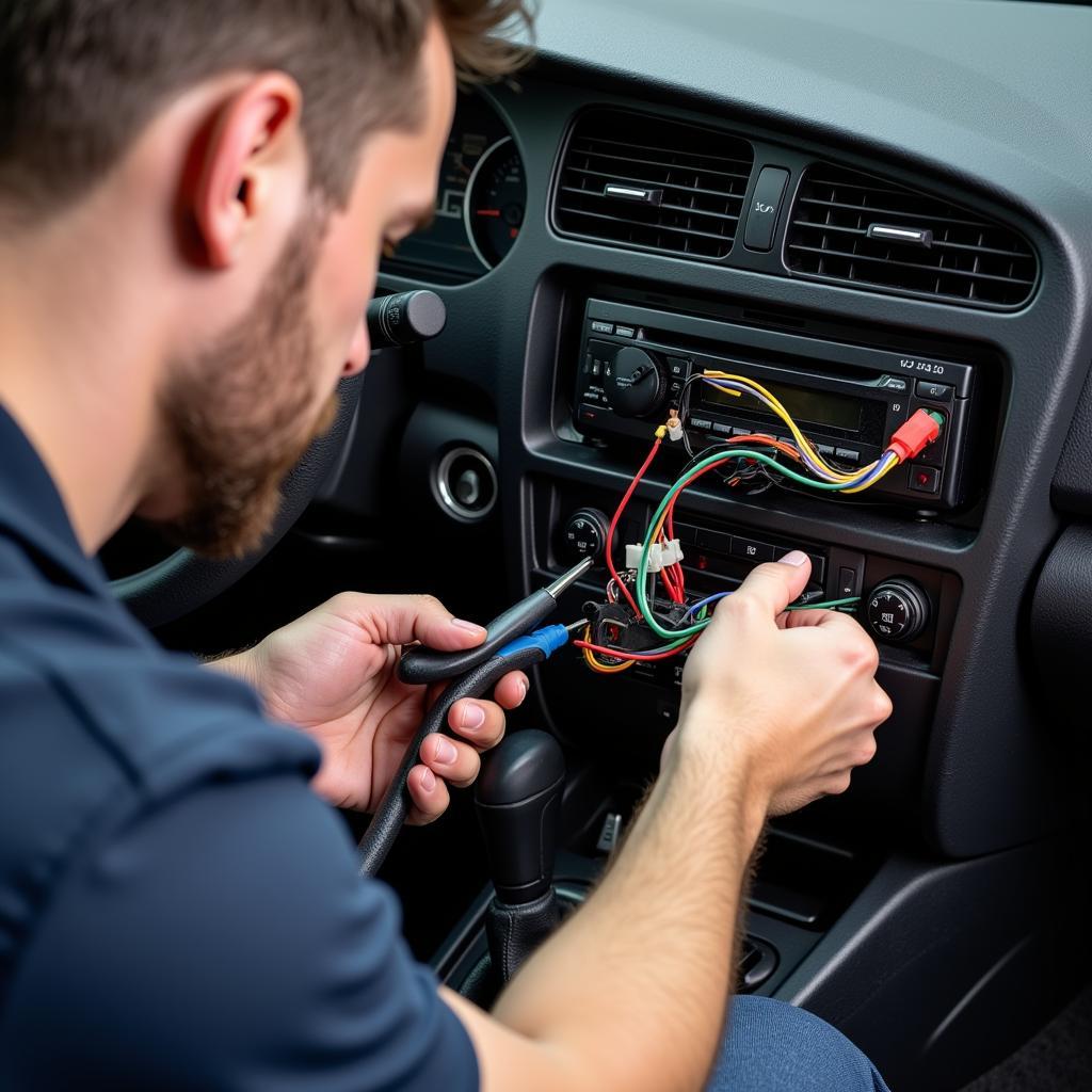 Repairing a JV Car Radio