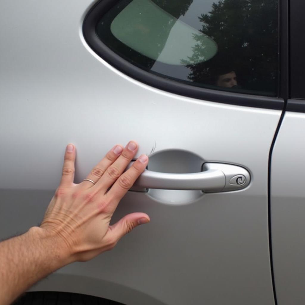 Assessing a Keyed Car Scratch