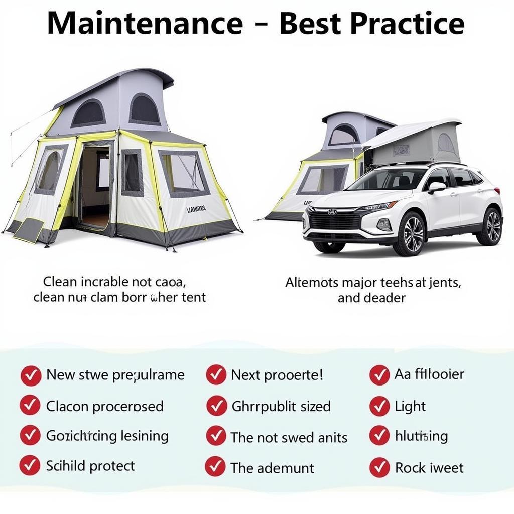 Maintaining a Lanmodo Car Tent