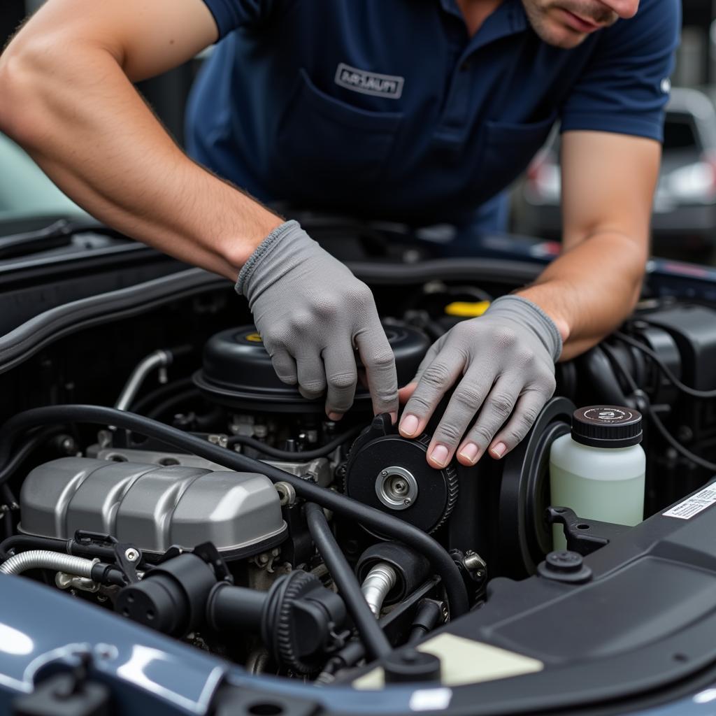 Regular Lease Car Engine Inspection