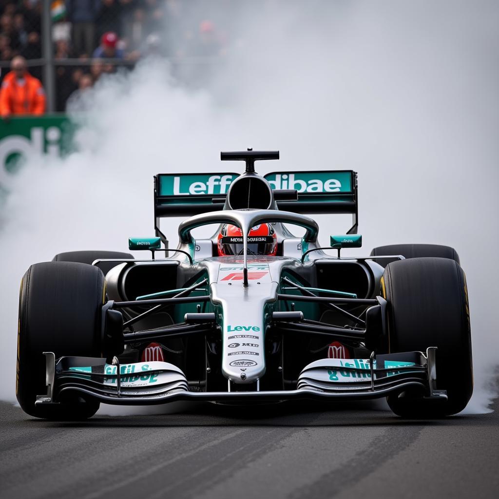 Lewis Hamilton Engine Failure in F1 Race