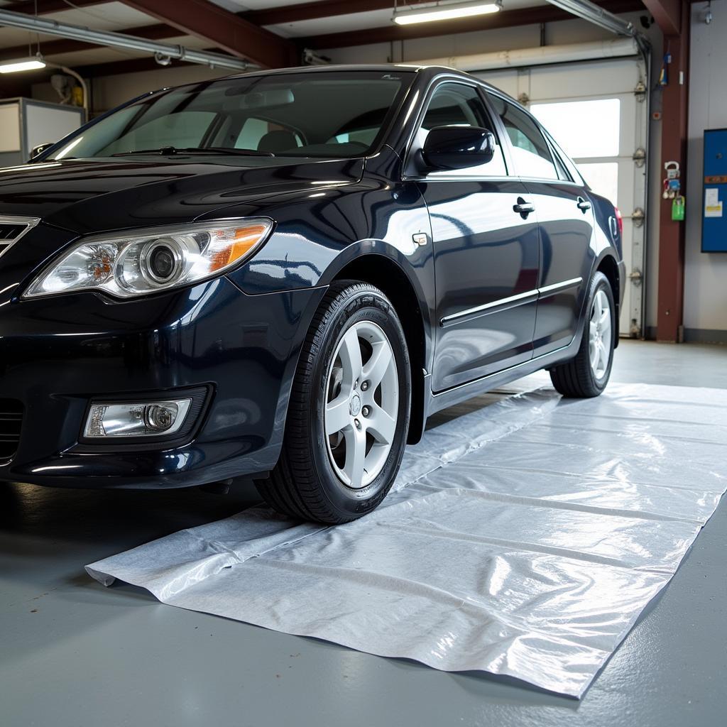 Locating a Car Leak in a Garage