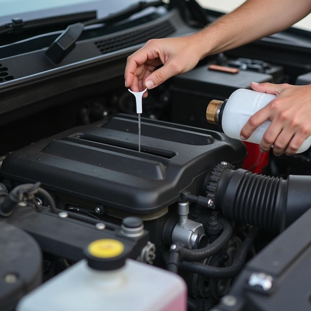 Checking Coolant Level in Radiator