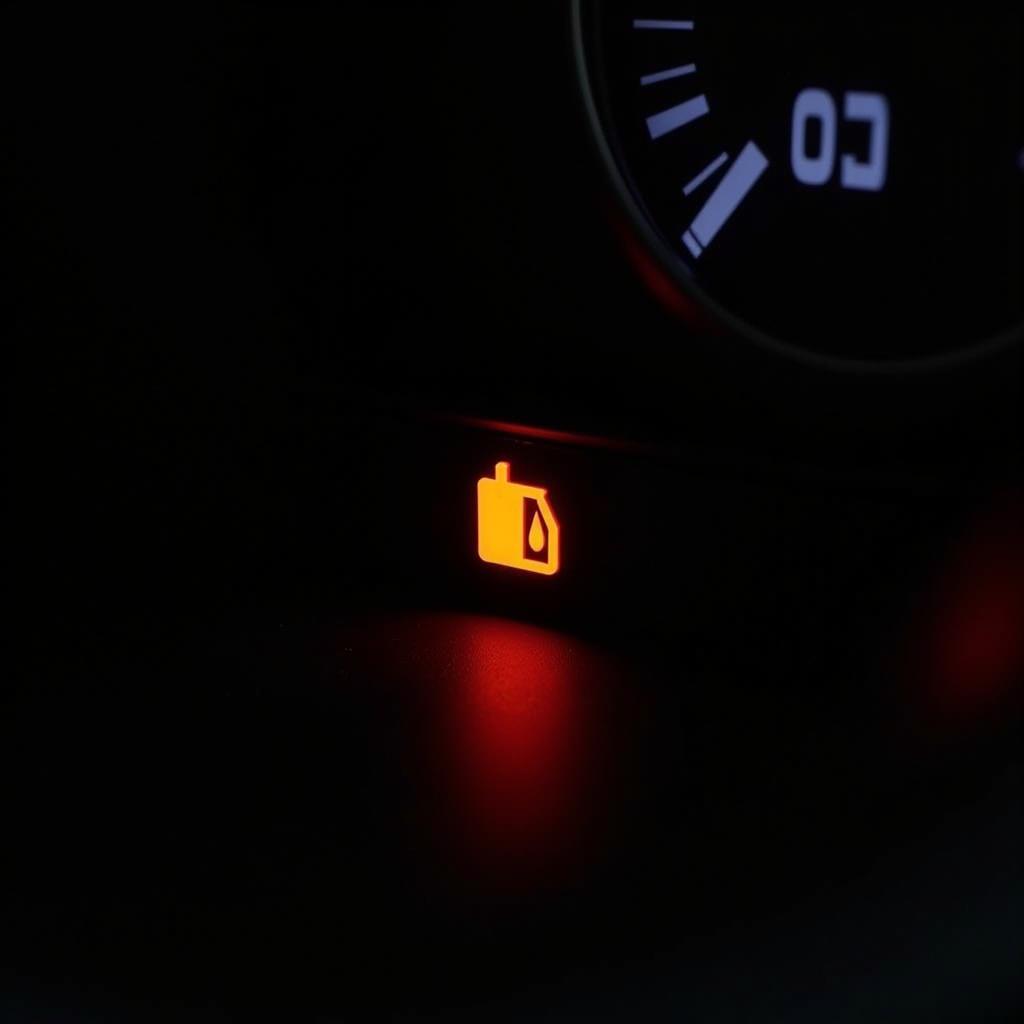 Low Engine Oil Warning Light