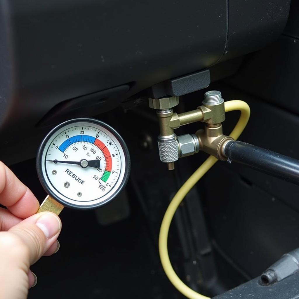 Low Refrigerant in Car AC System