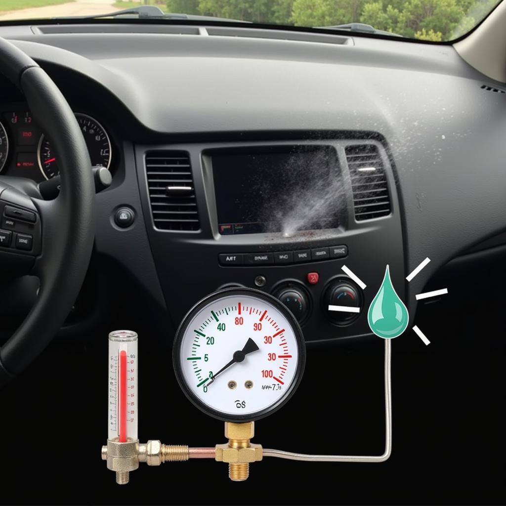 Car AC Low Refrigerant Symptoms