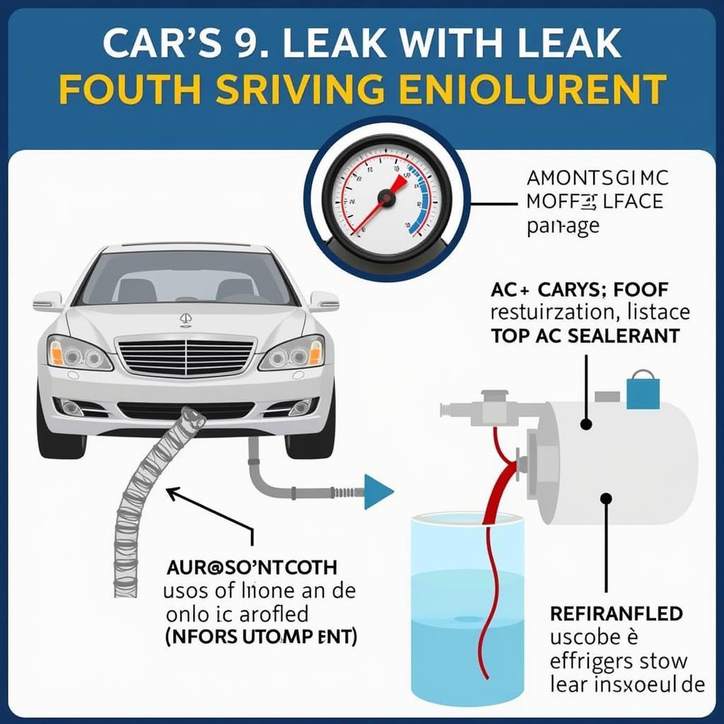 Car AC System with Low Refrigerant