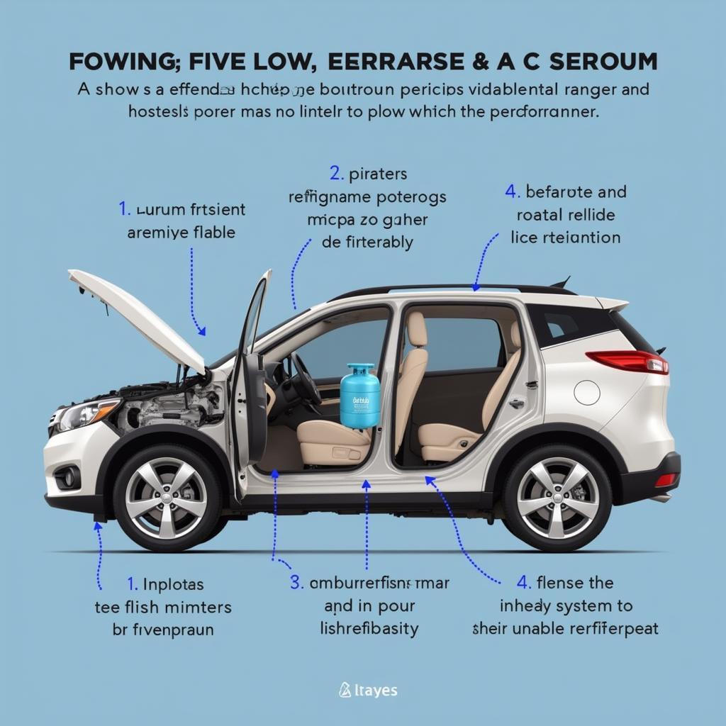 Car AC System with Low Refrigerant