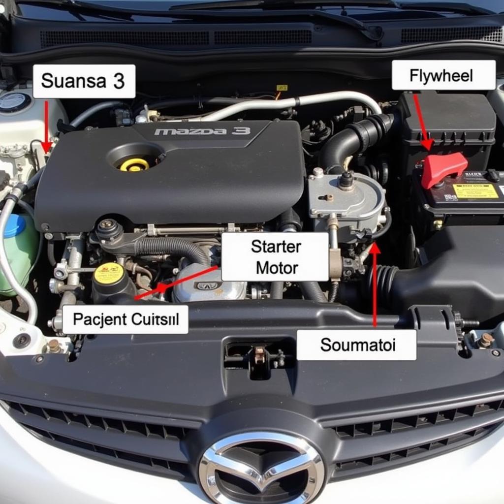 Mazda 3 Starter Motor Location