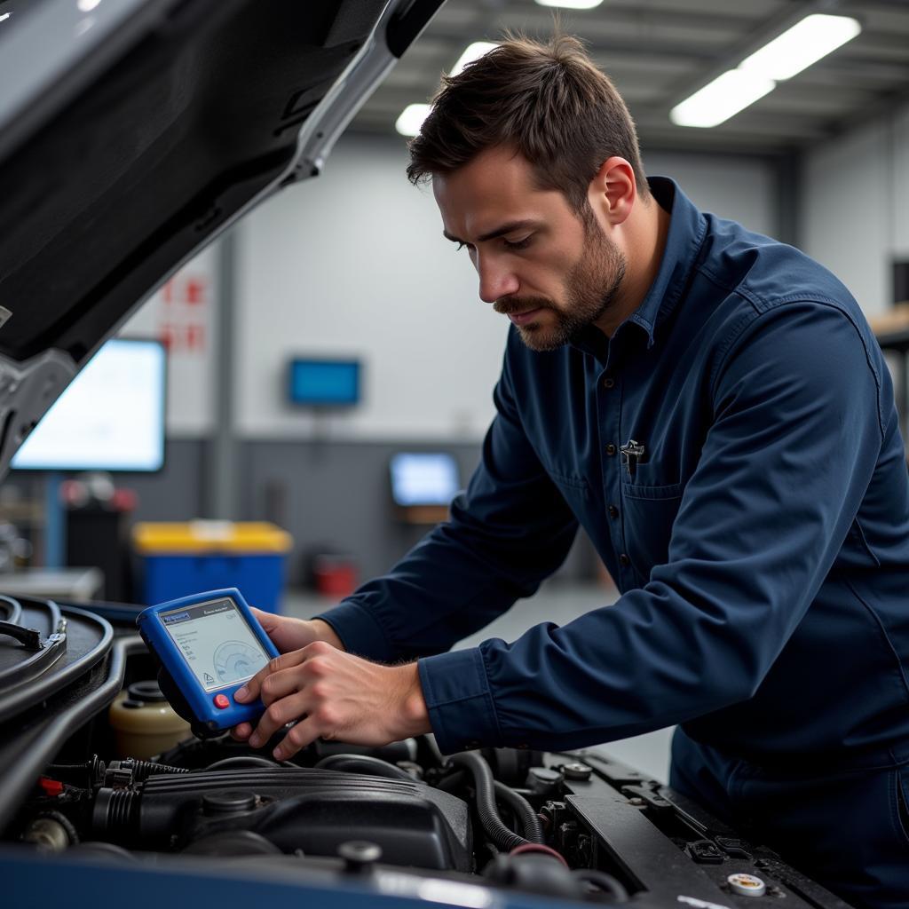 Car Engine Inspection