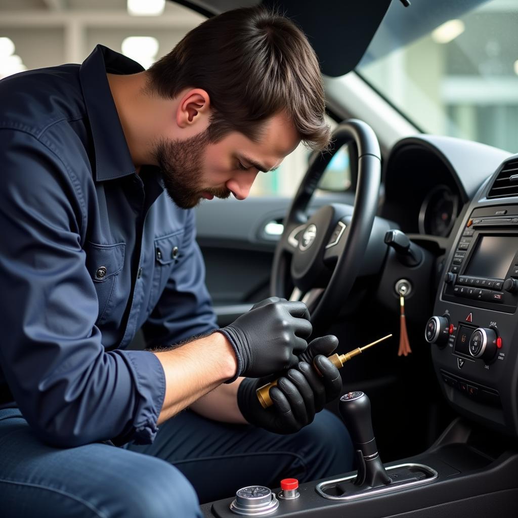 Car AC Repair by Mechanic