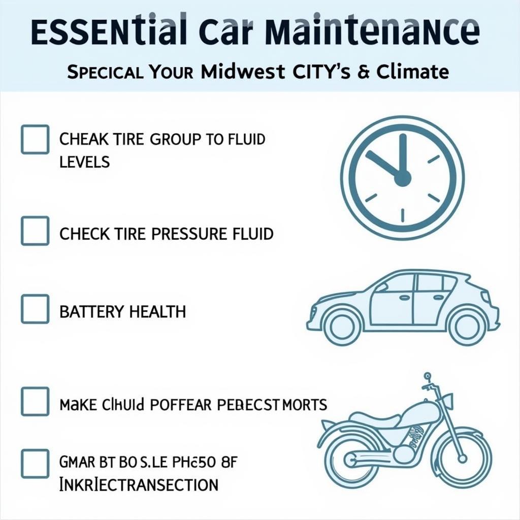 Midwest City Car Maintenance Checklist