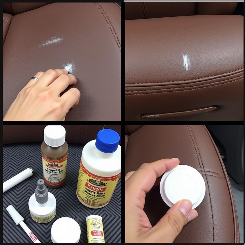 Repairing Minor Scratches on Leather Car Seat