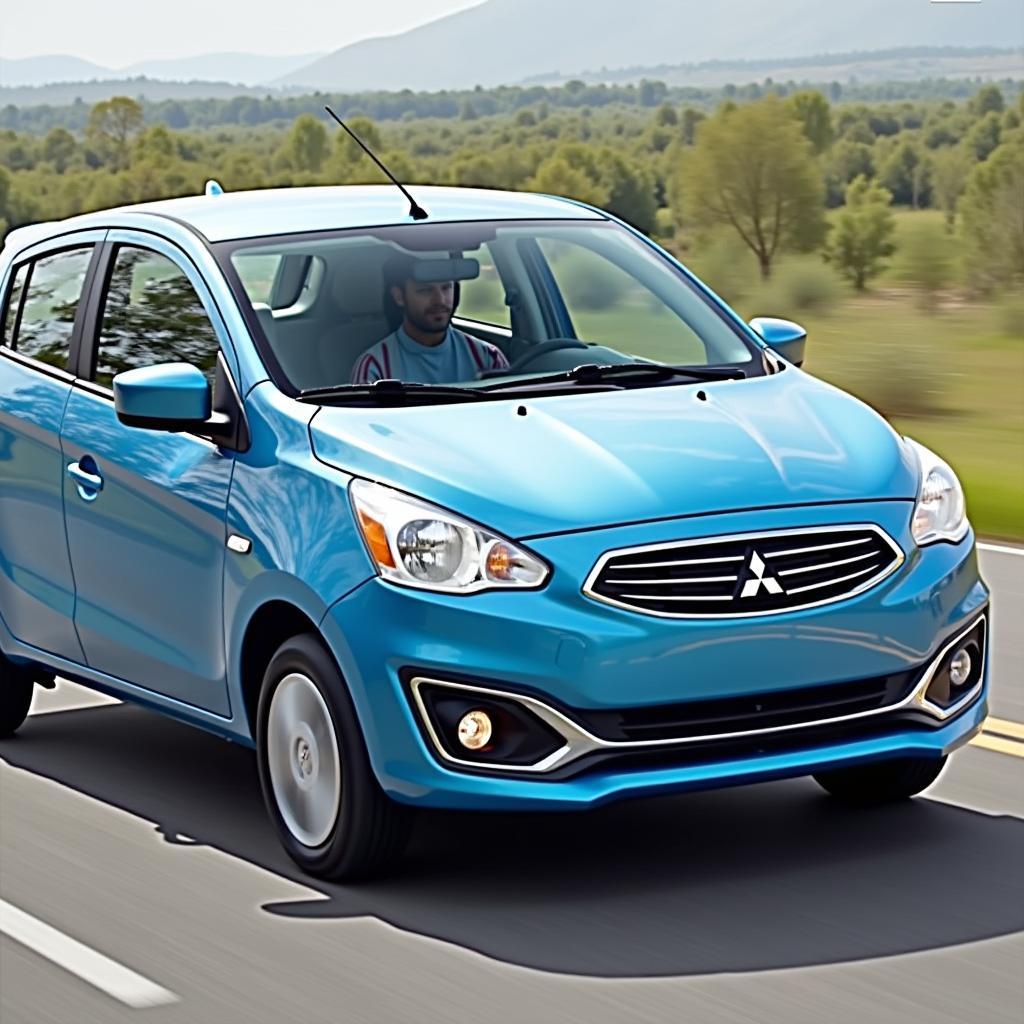 2017 Mitsubishi Mirage, an affordable and fuel-efficient subcompact