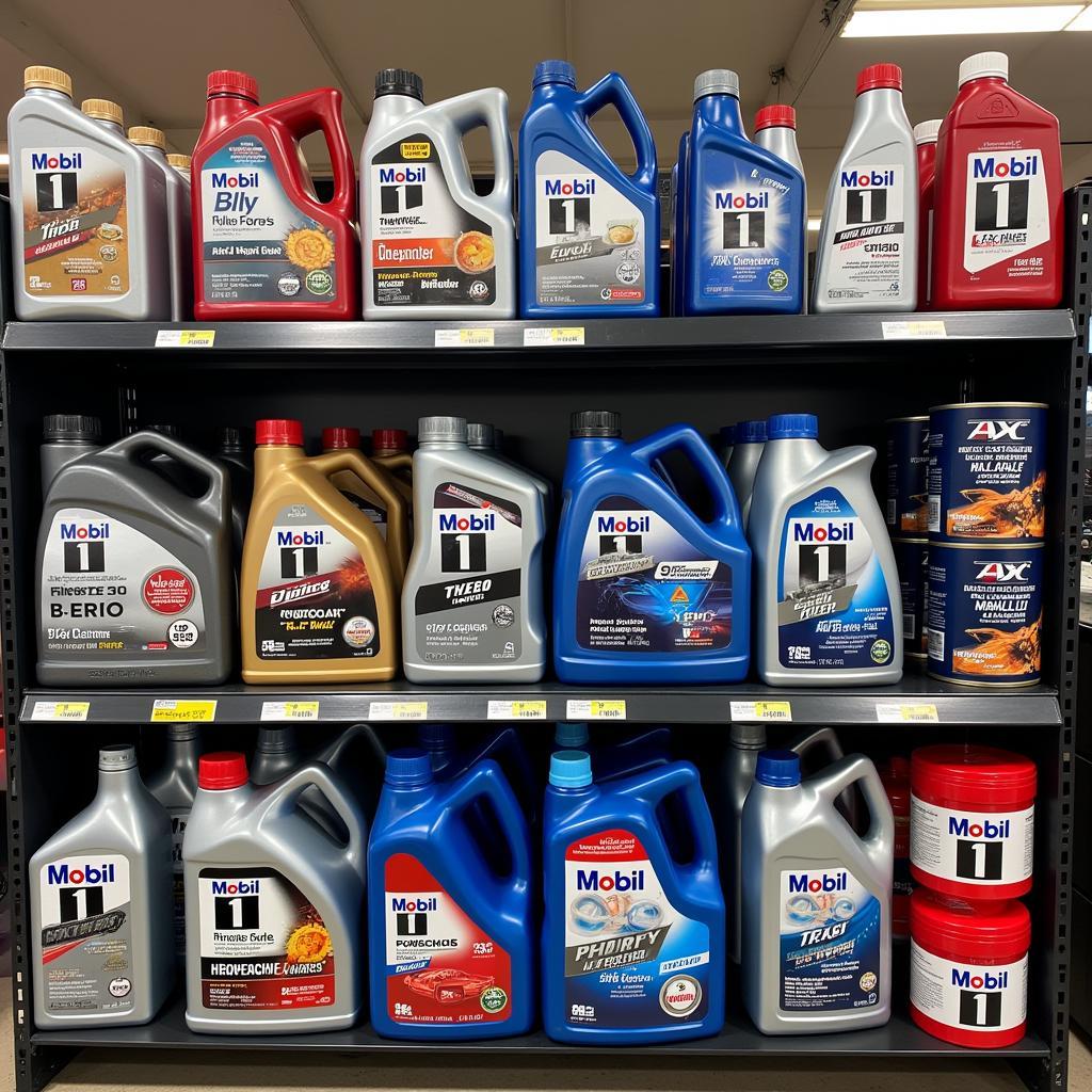 Mobil 1 Products Lineup