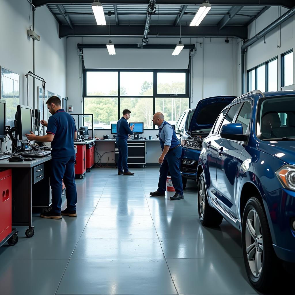 Modern Car AC Service Center