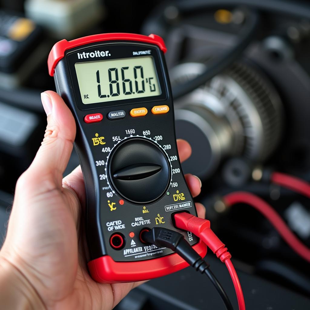 Using a Multimeter to Test Alternator Output